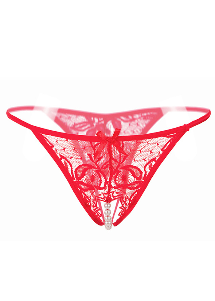 Women's Underwear with Beaded Bottom