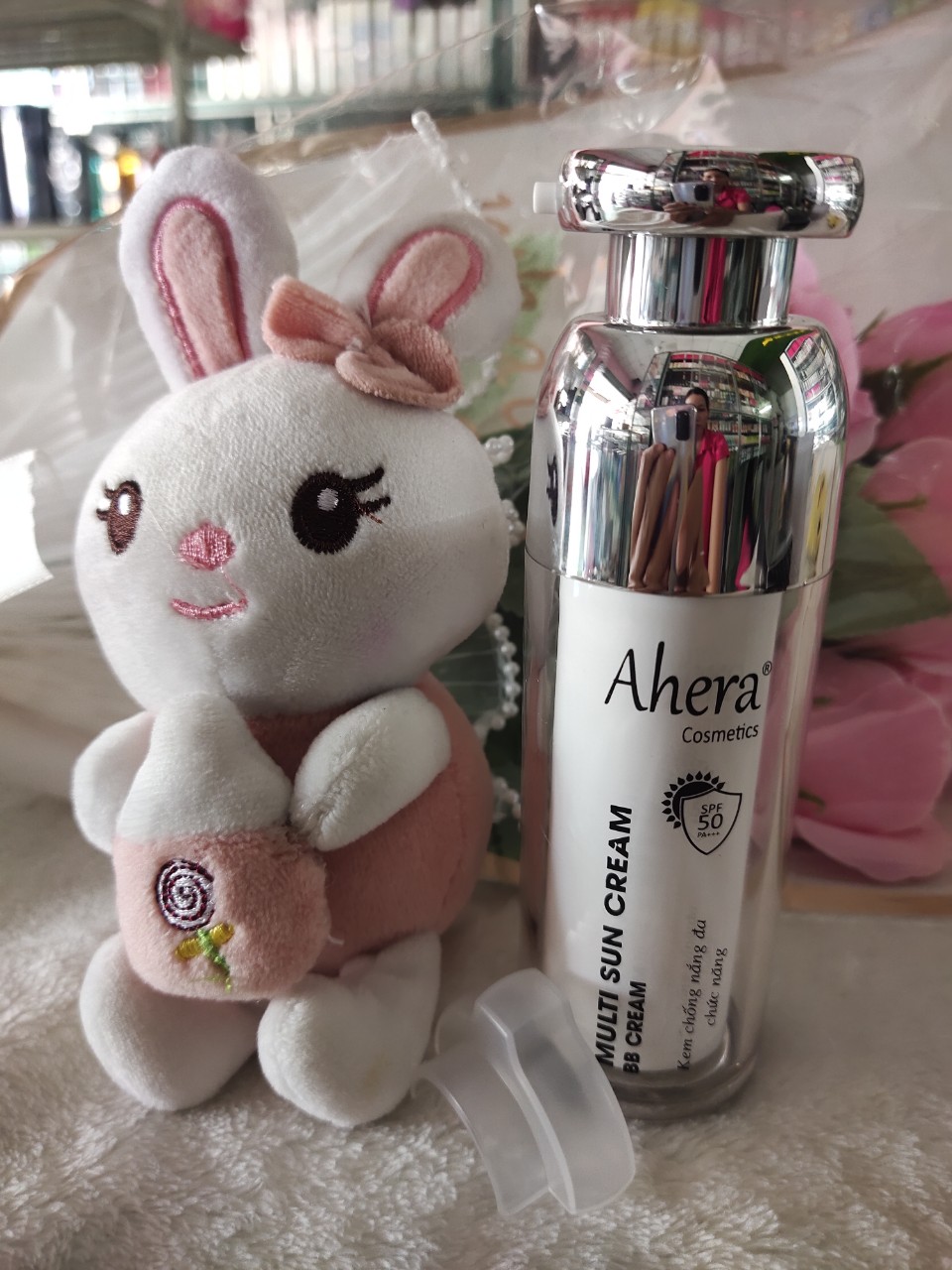 Kem chống nắng AHERA đa chức năng BB Cream 70ml