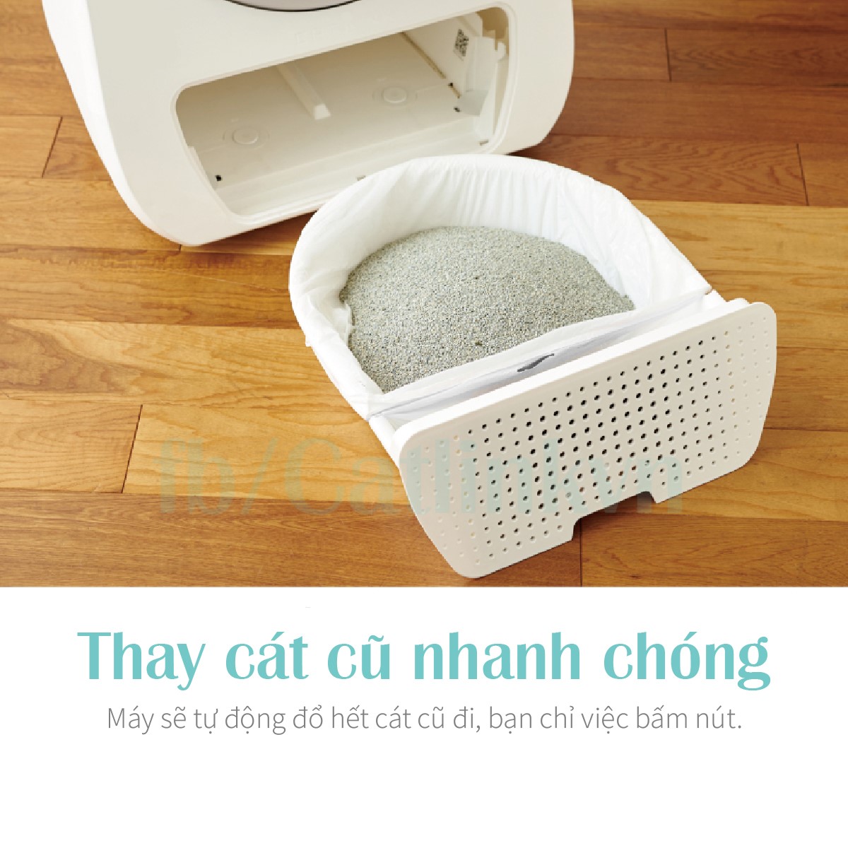 Nhà vệ sinh tự dọn cho mèo CATLINK
