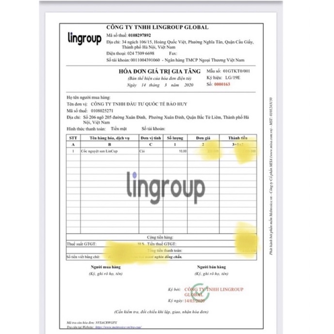 Anichee [hot sale]Cốc nguyệt san Lincup