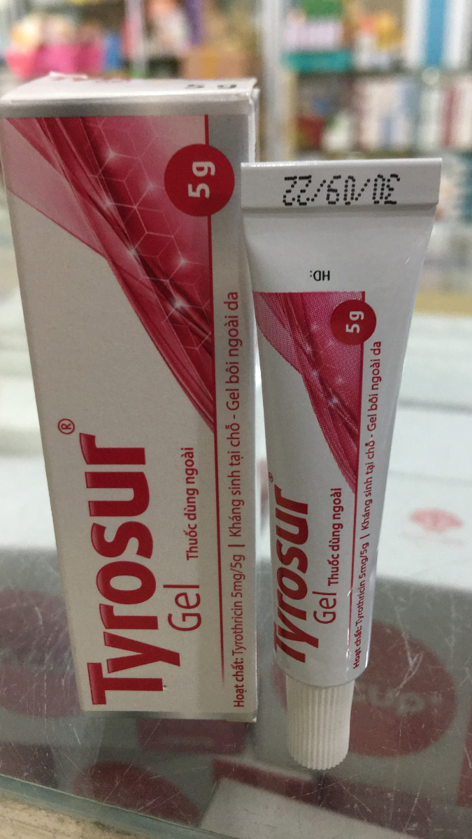 Sản phẩm tyrosur gel 5g.