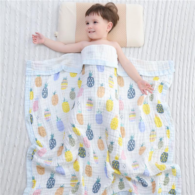 Ins 100% Cotton Phong Cách Bùng Nổ Trẻ Sơ Sinh Khăn Tắm