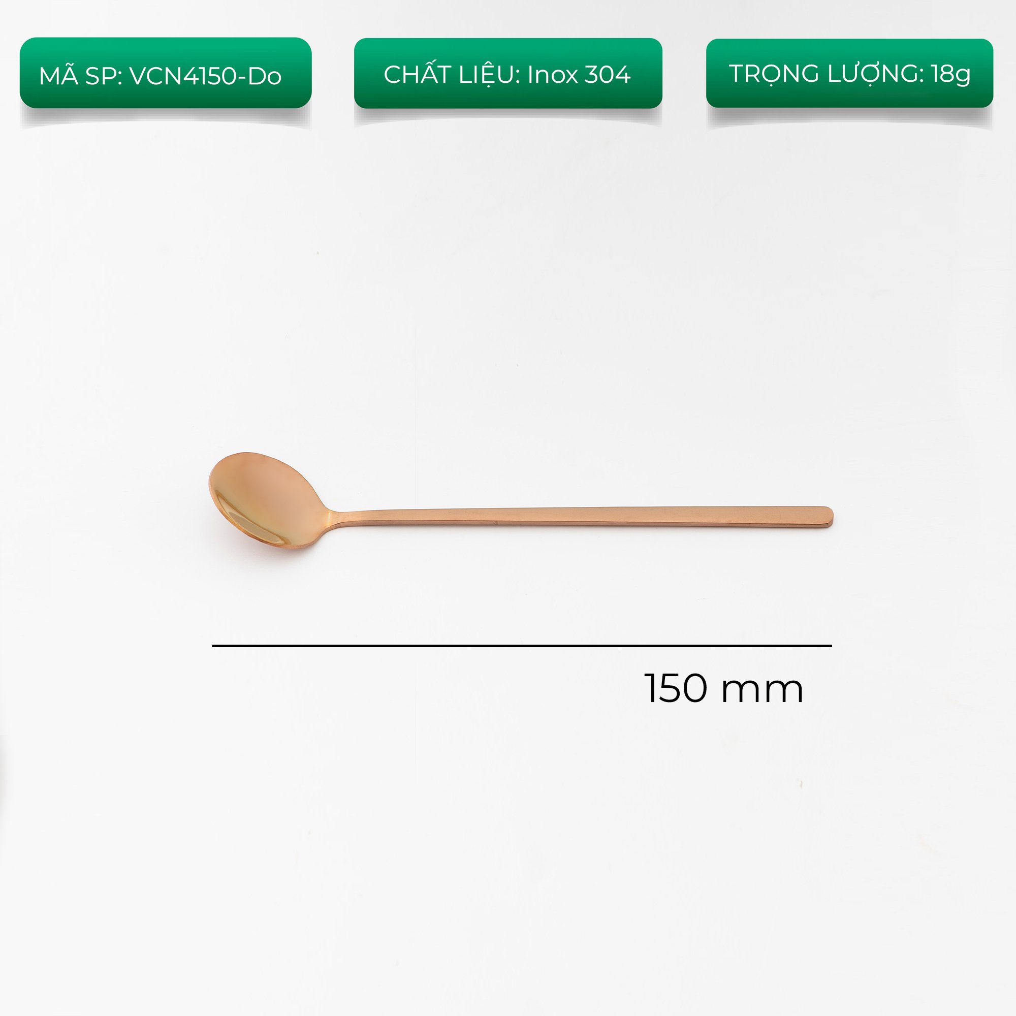 [Hcm]Stainless Steel Teaspoon 15cm