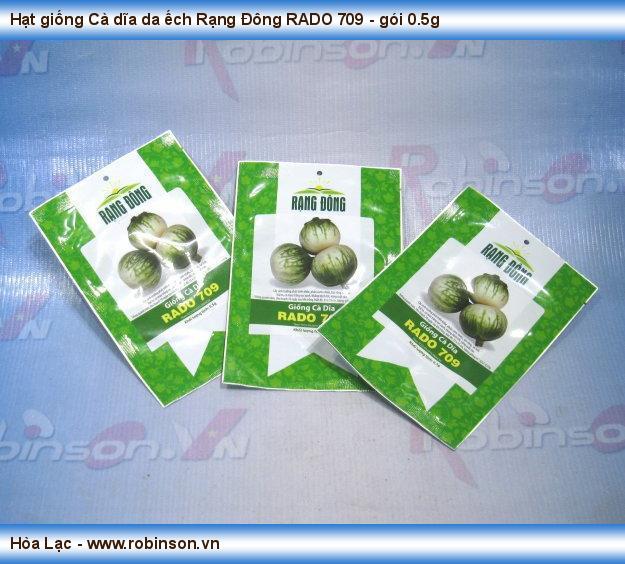 Hạt Giống Cà Dĩa 709 Rạng Đông Gói 0.5Gram