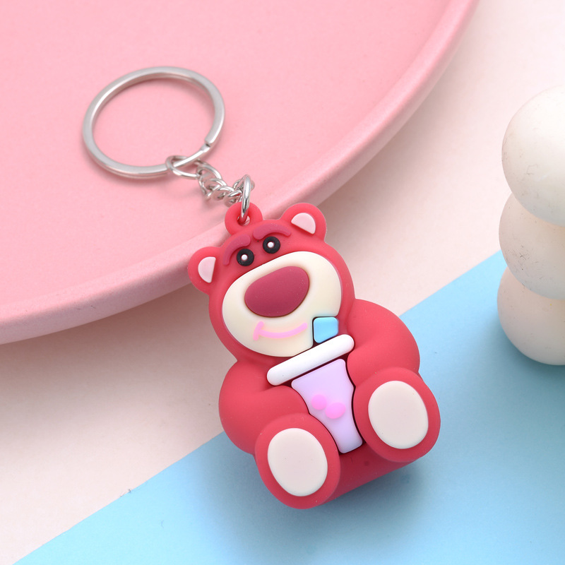 Móc khóa Gấu trà sữa cute MK23