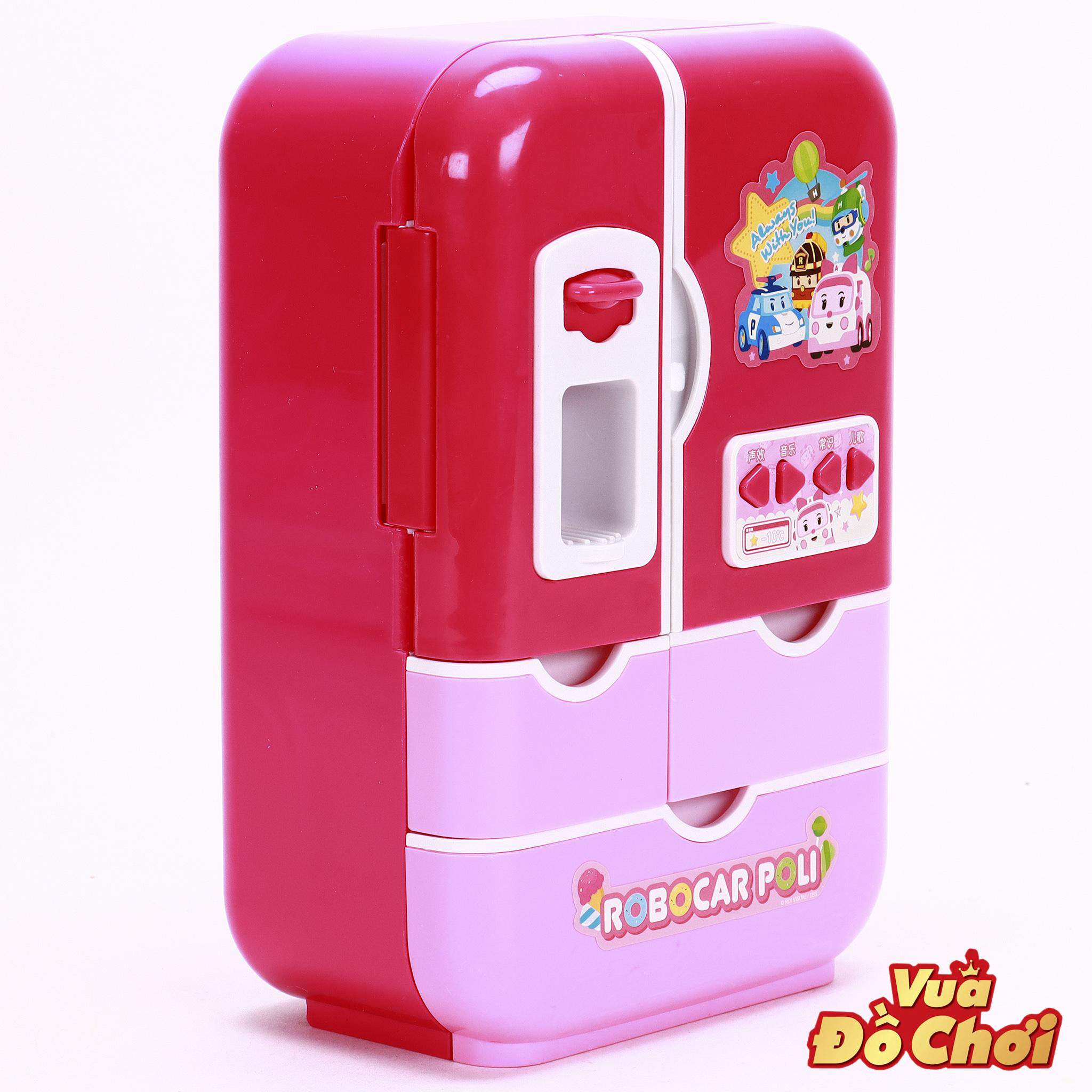 Đồ Chơi Tủ Lạnh Mini Đựng Đồ Ăn