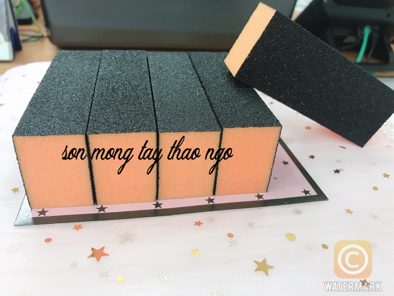 Combo 2 phao dũa móng chà mịn chuyên dùng cho nail
