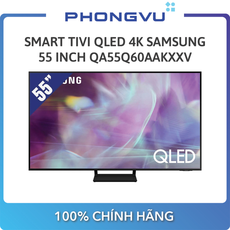 Bảng giá Smart Tivi QLED 4K Samsung 55 Inch QA55Q60AAKXXV - Bảo hành 24 tháng