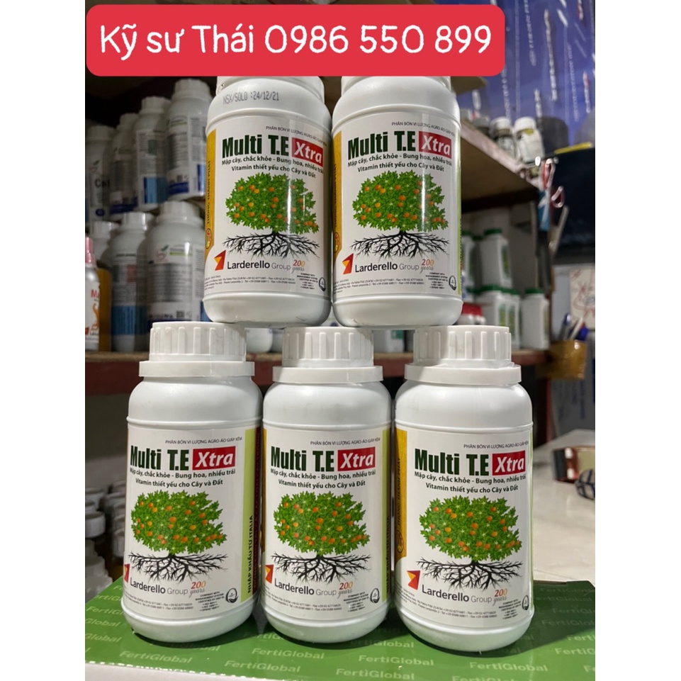 MULTI TE XTRA - VI LƯỢNG THIẾT YẾU CHO CÂY TRỒNG (Kỹ sư Thái - Giải Pháp Nông Nghiệp)