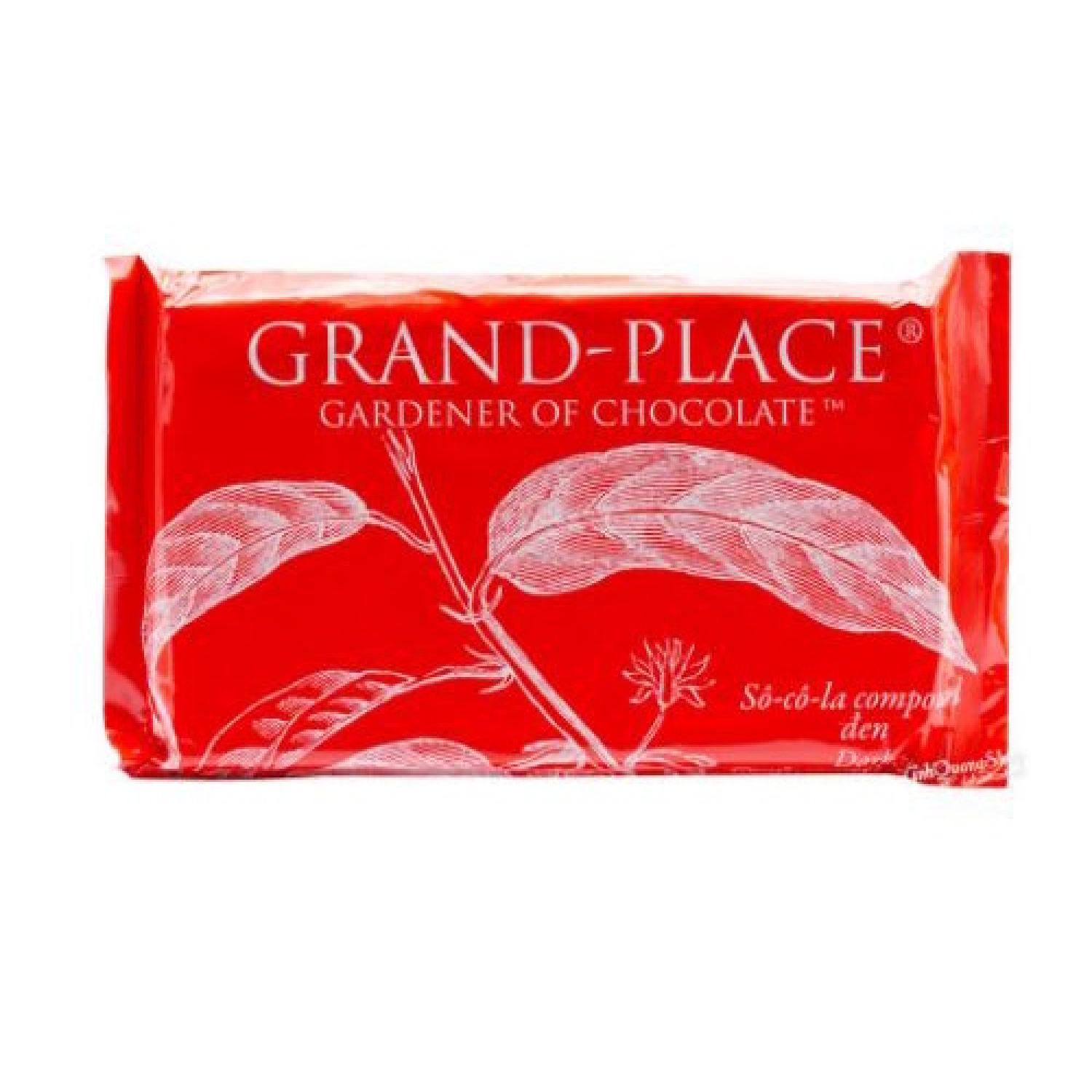 Socola thẻ đen/ socola Compound đen Grand Place - socola thỏi 1kg