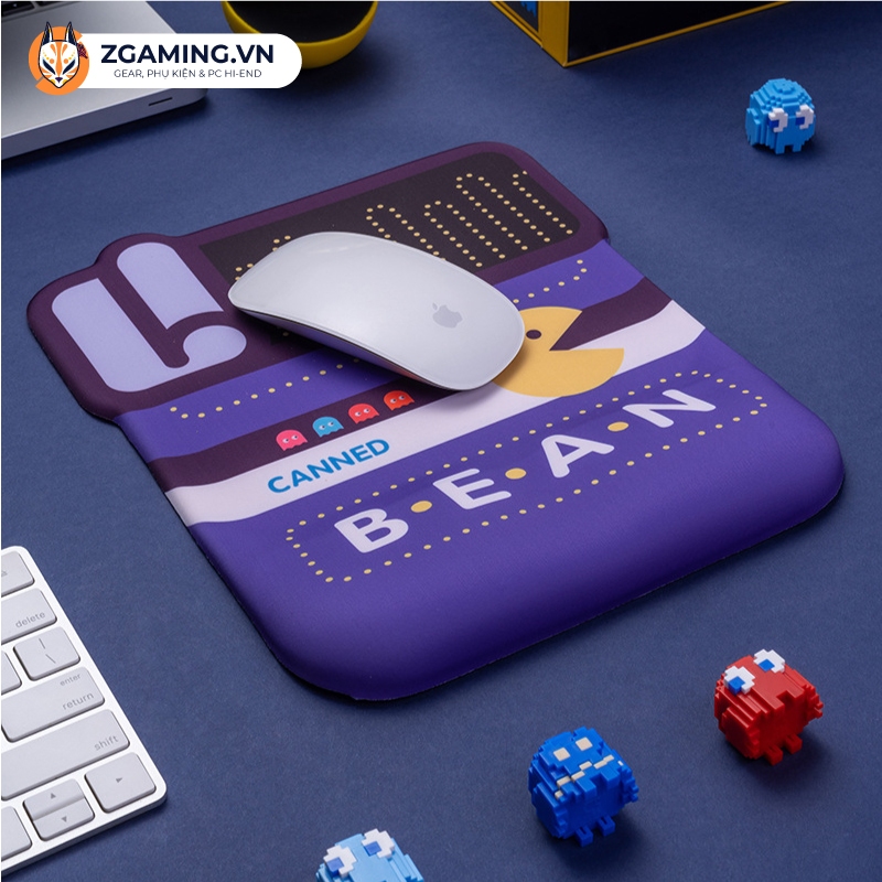 [Cao Cấp] Miếng lót chuột Silicon 3D Mario, Pacman, Phi Hành Gia, Doraemon và Corgi
