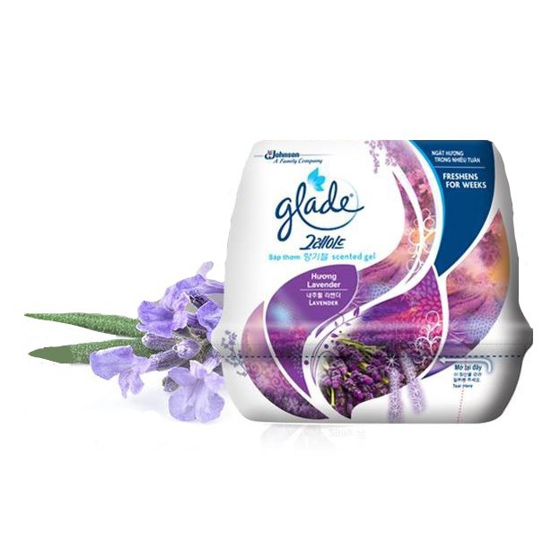 [HCM]Sáp thơm Glade Hương Lavender 180g cam kết sản phẩm đúng mô tả chất lượng đảm bảo an toàn cho người sử dụng