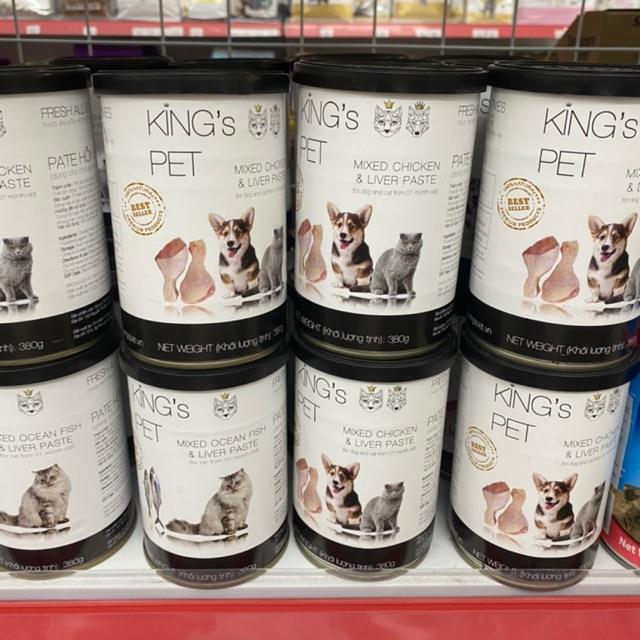 Pate cho chó mèo King Pet 400gr