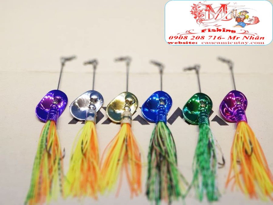 Mồi lure cá lóc Spinner