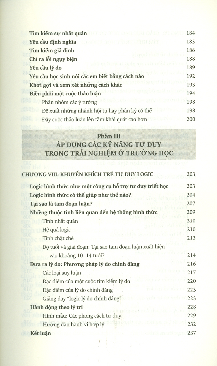 Dạy Triết Học Cho Trẻ Em