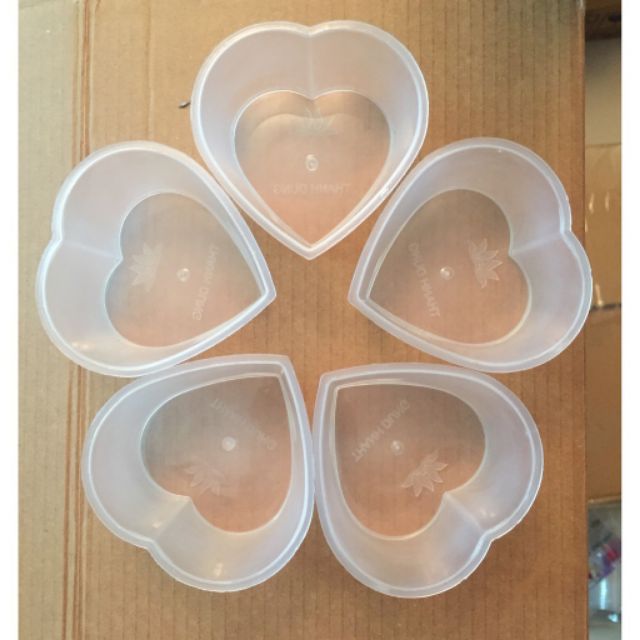Hộp Bánh Flan ( Caramen) Hình Trái Tim (50 Hộp)