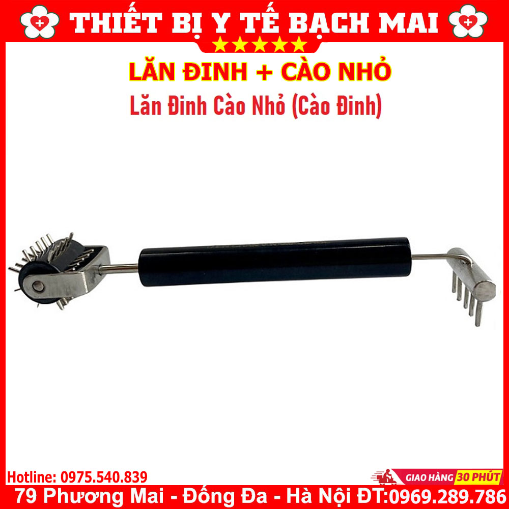 Lăn Cào Đinh Diện Chẩn - Lăn Đinh + Cào Nhỏ