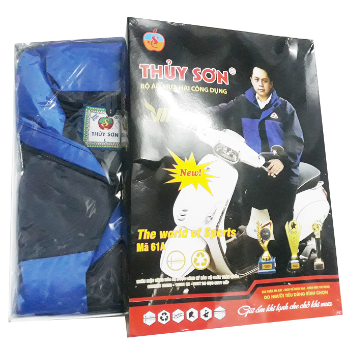 Áo mưa bộ 2 Lớp loại 1 chống lạnh Thủy Sơn, Bộ Quần áo mưa có đủ size cả bigsize, áo mưa đi được mưa to đến chống bão, áo mưa bộ đẹp mang phong cách trẻ, giá bộ quần áo mưa ZJNMART