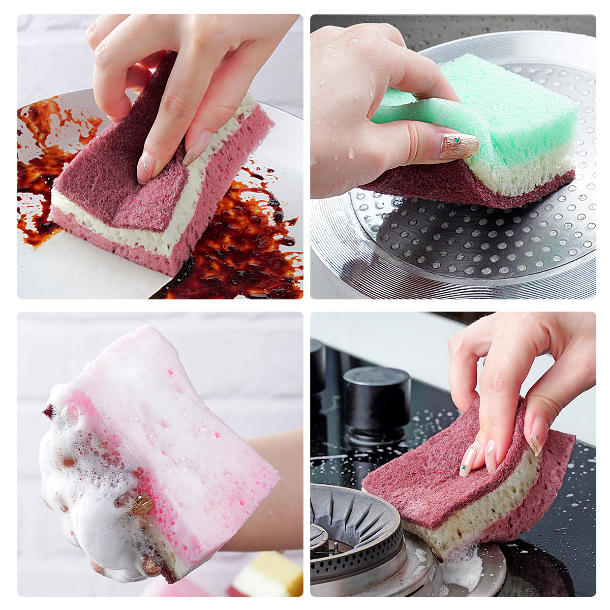 Combo 5 miếng rữa chén bọt biển