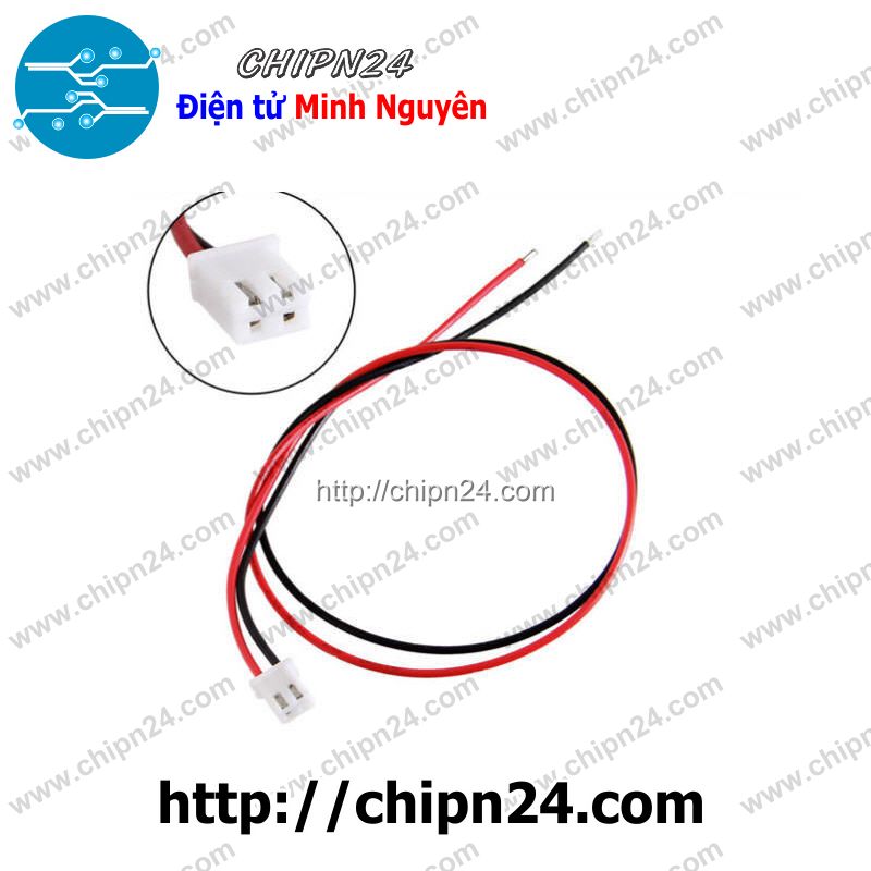 Dây đỏ đen 2p xh2.54-2p 20cm