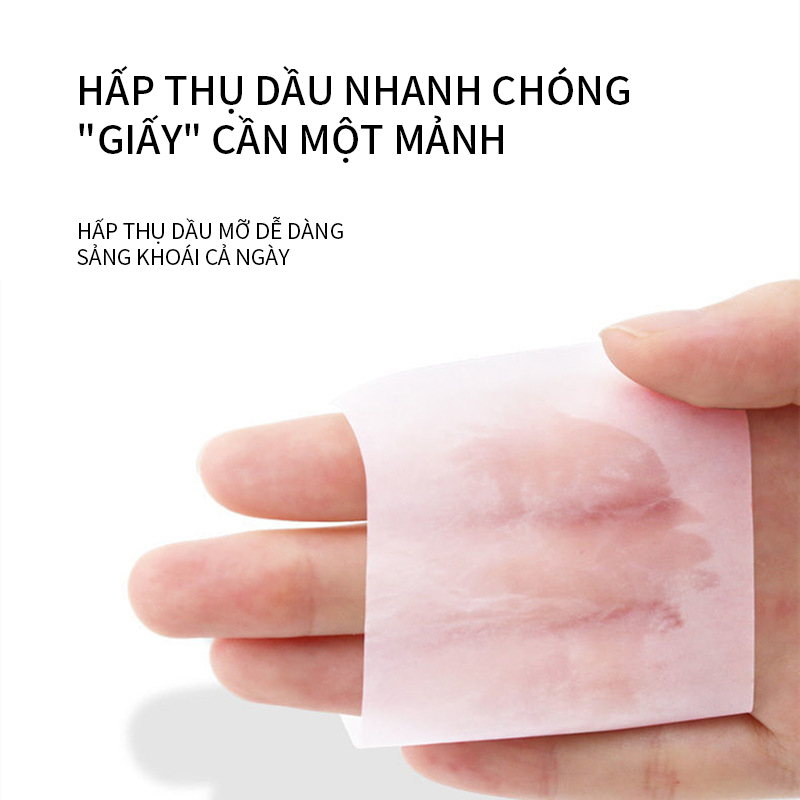 【Urbeauty Mall】Gói giấy thấm dầu gói 100 miếng(Mẫu Ngẫu Nhiên)