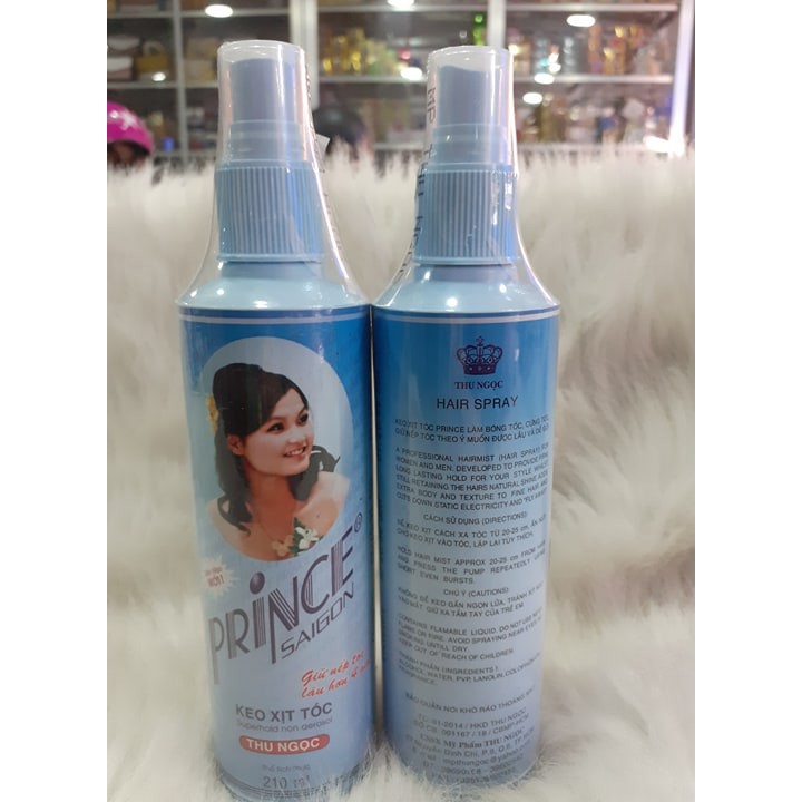 Keo xịt tóc PRINCE SAIGON 125ML