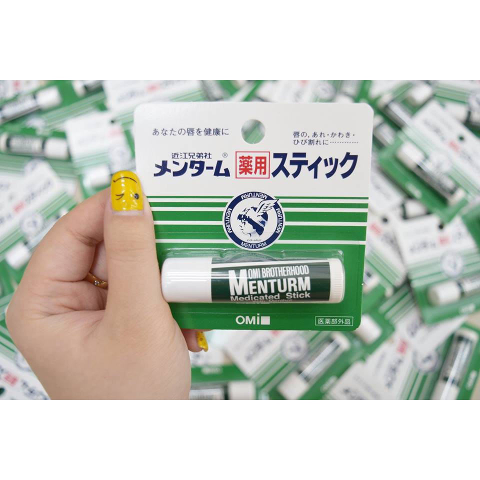 SON DƯỠNG MÔI OMI MENTURM Nhật Bản