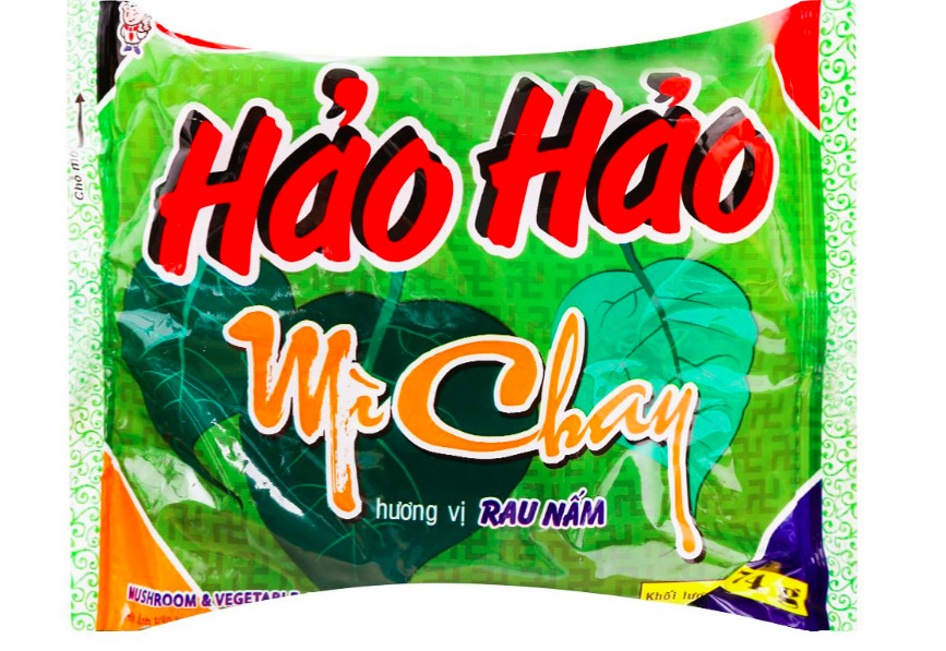 Mì chay Hảo Hảo rau nấm74gr (thùng 30 gói)