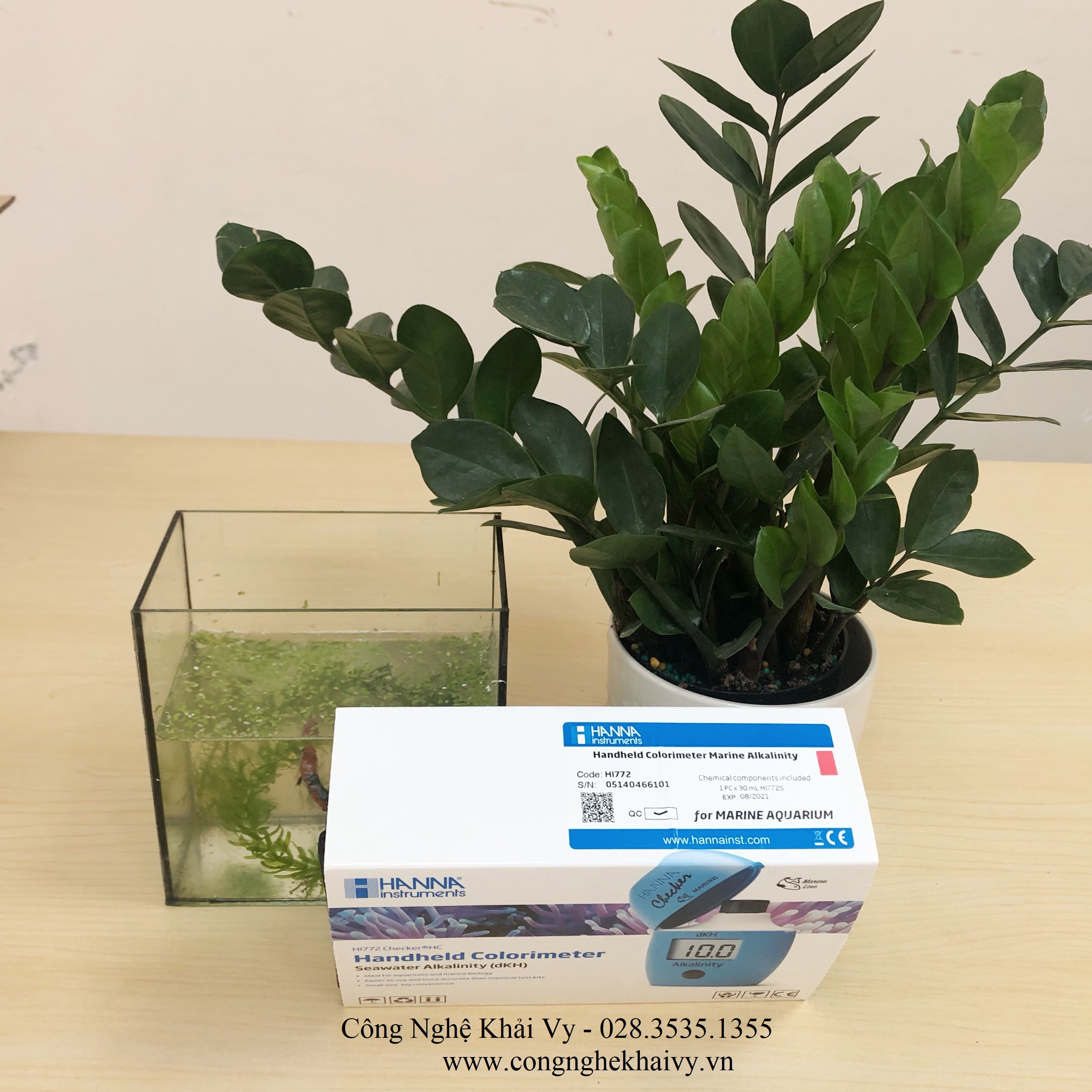 [HCM]Máy đo Kiềm trong nước biển HANNA HI772 (KHÔNG BAO GỒM CHẤT THỬ)