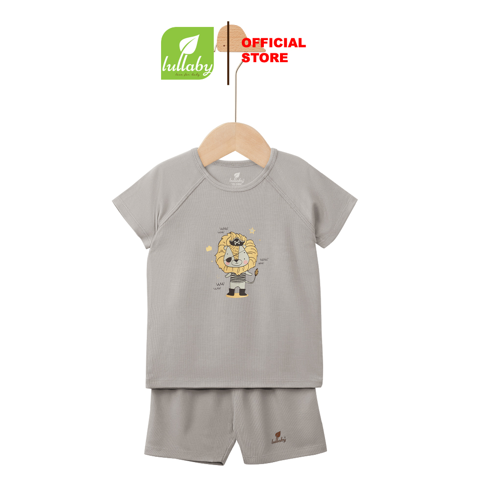 Lullaby - bộ bé trai cộc tay raglan nh215v