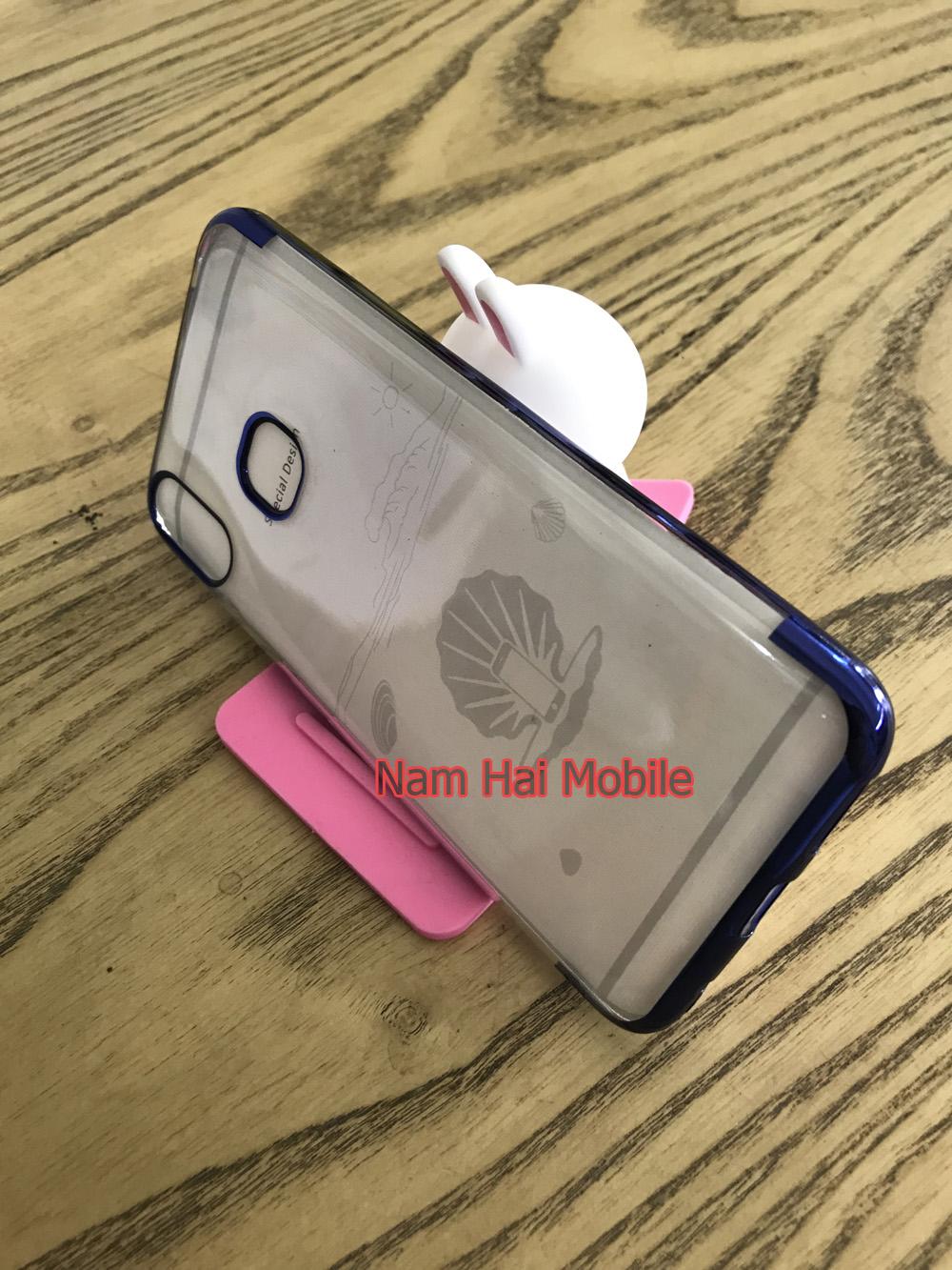 Ốp lưng Vsmart Joy 1+ Joy 1 Plus dẻo trong viền màu