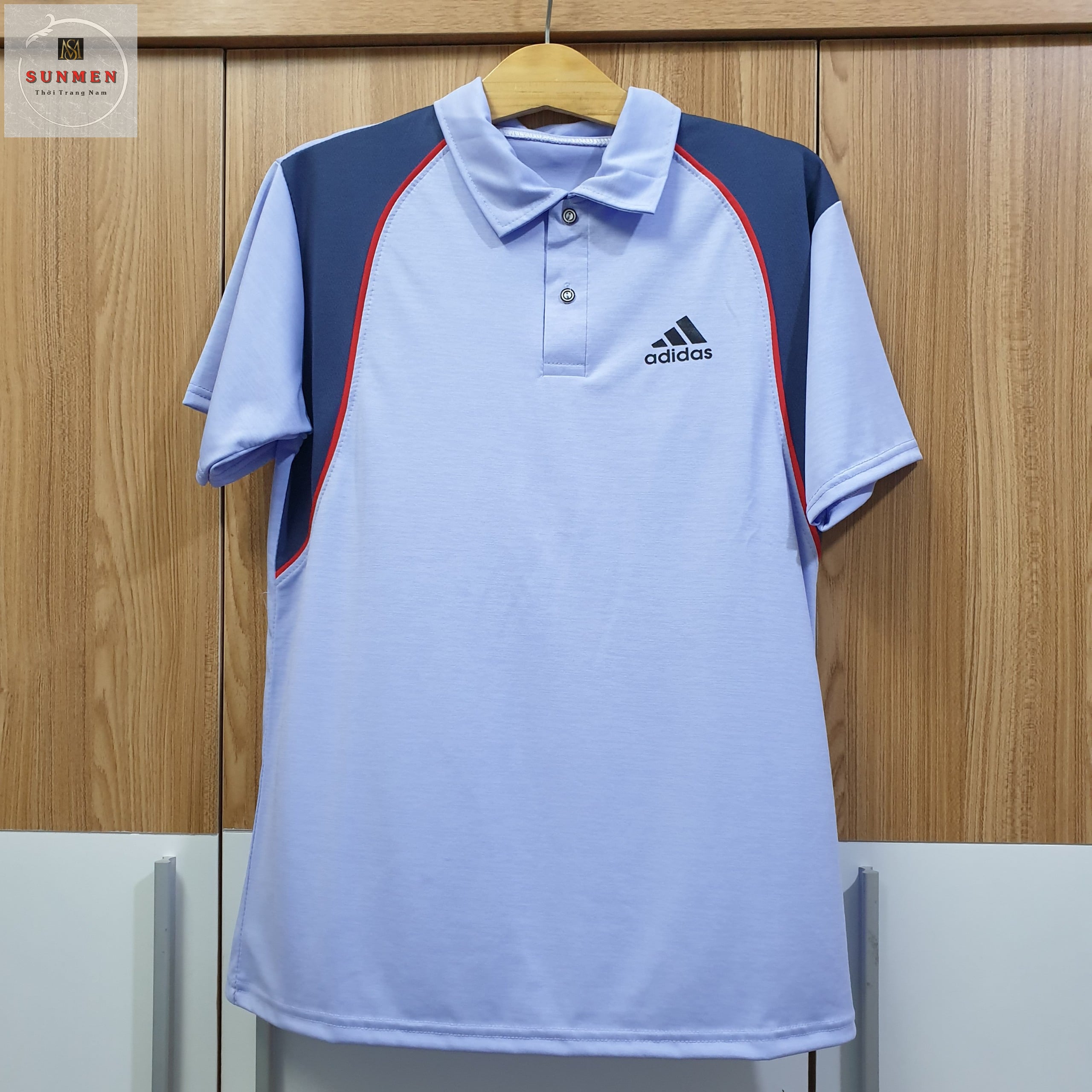 Áo Phông Nam From Rộng Cổ Trụ Tay Ngắn Thể Thao Thun Co Giãn 4 Chiều SUNMEN Freesize 55- 75kg,phù hợp mặc đi chơi,đi làm,tập thể thao,mặc ở nhà,thoáng mát