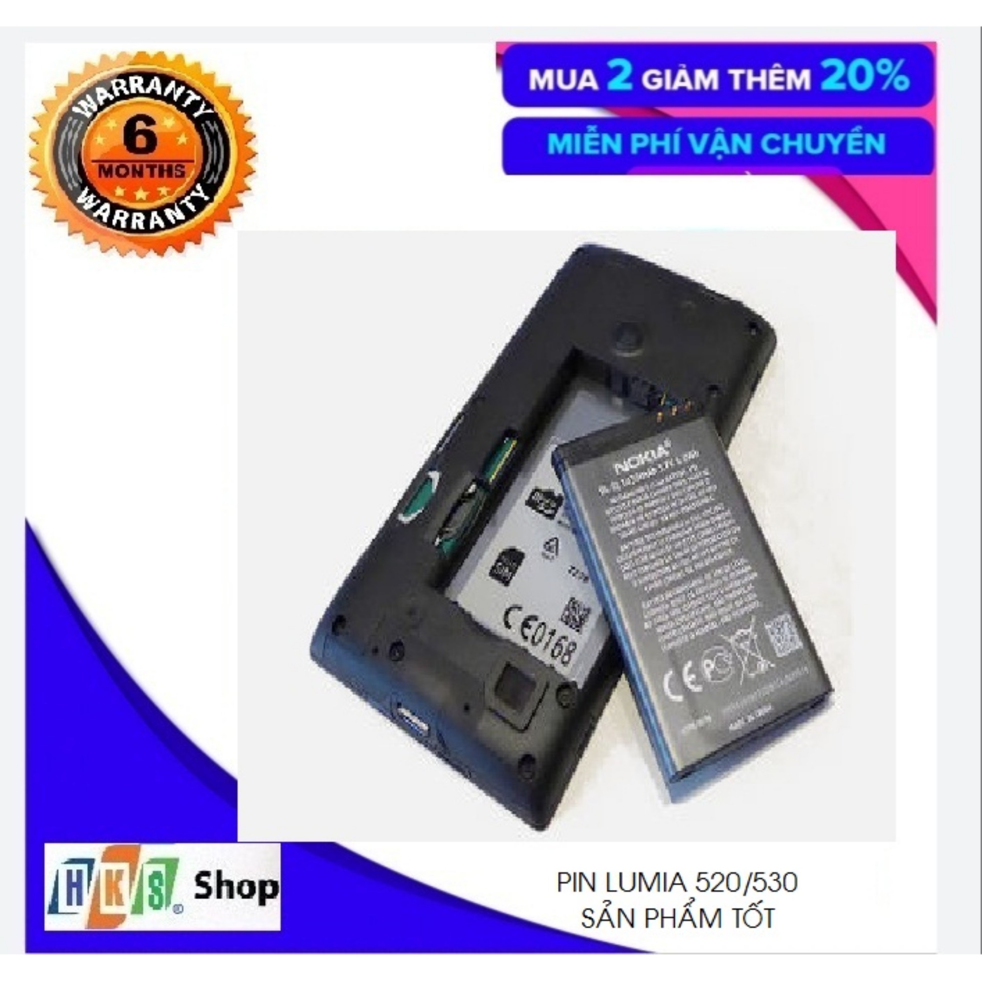 [HCM]Pin BL-4J  VÀ BL-5J