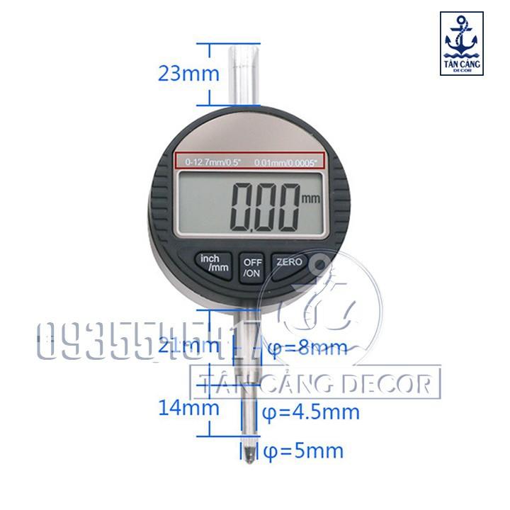 Đồng Hồ So Điện Tử 12.7mm 0.01mm