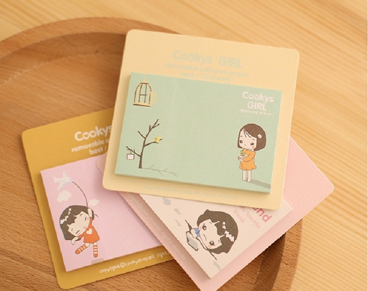 2 Xập Giấy Ghi Chú Note (Nhiều Mẫu Lựa Chọn Được)