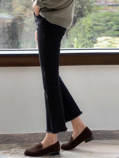 Quần skinny jean ống loe