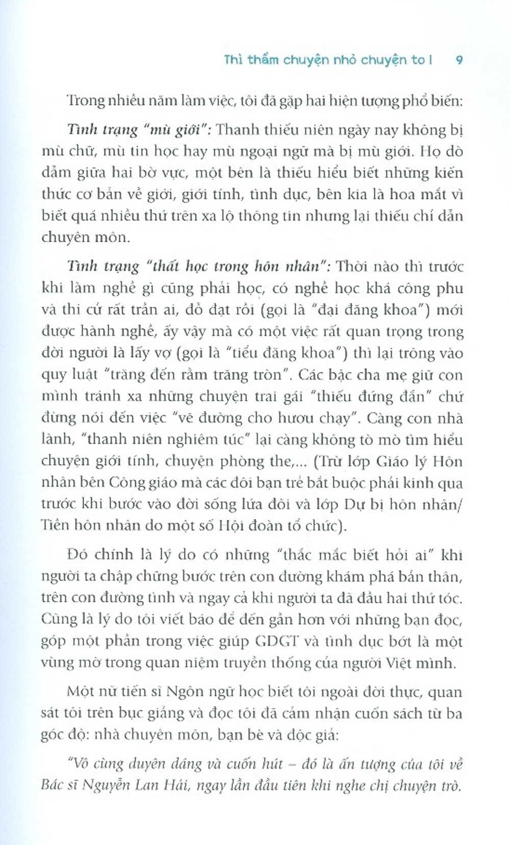 Thì Thầm Chuyện Nhỏ Chuyện To