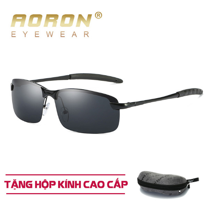Mắt kính mát nam, kính râm nam cao cấp AORON
