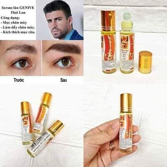 Serum lăn dưỡng mi, dài mi Genive Thái Lan