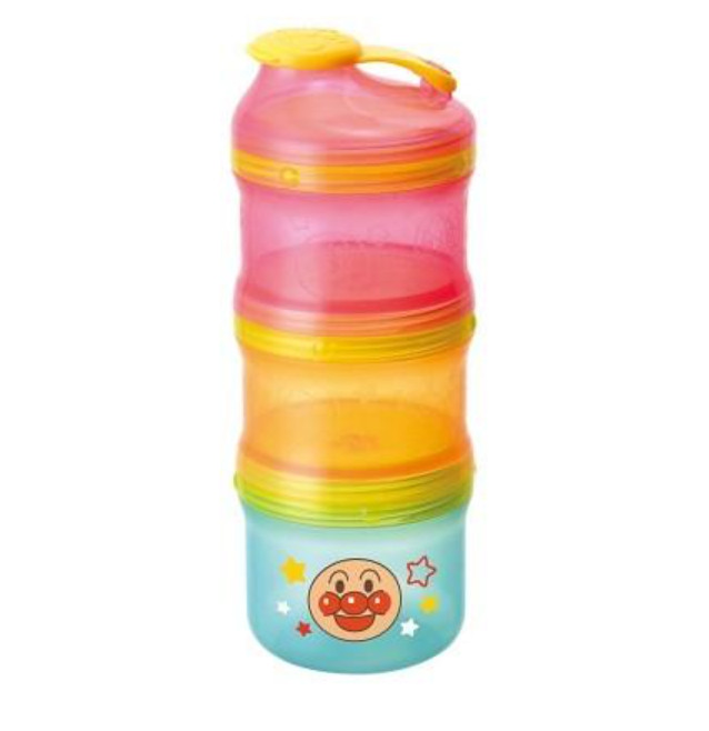 BÌNH CHIA SỮA CHO BÉ 3 TẦNG LEC ANPANAMAN (GỒM 2 NGĂN 95ML VÀ 1 NGĂN 130ML)