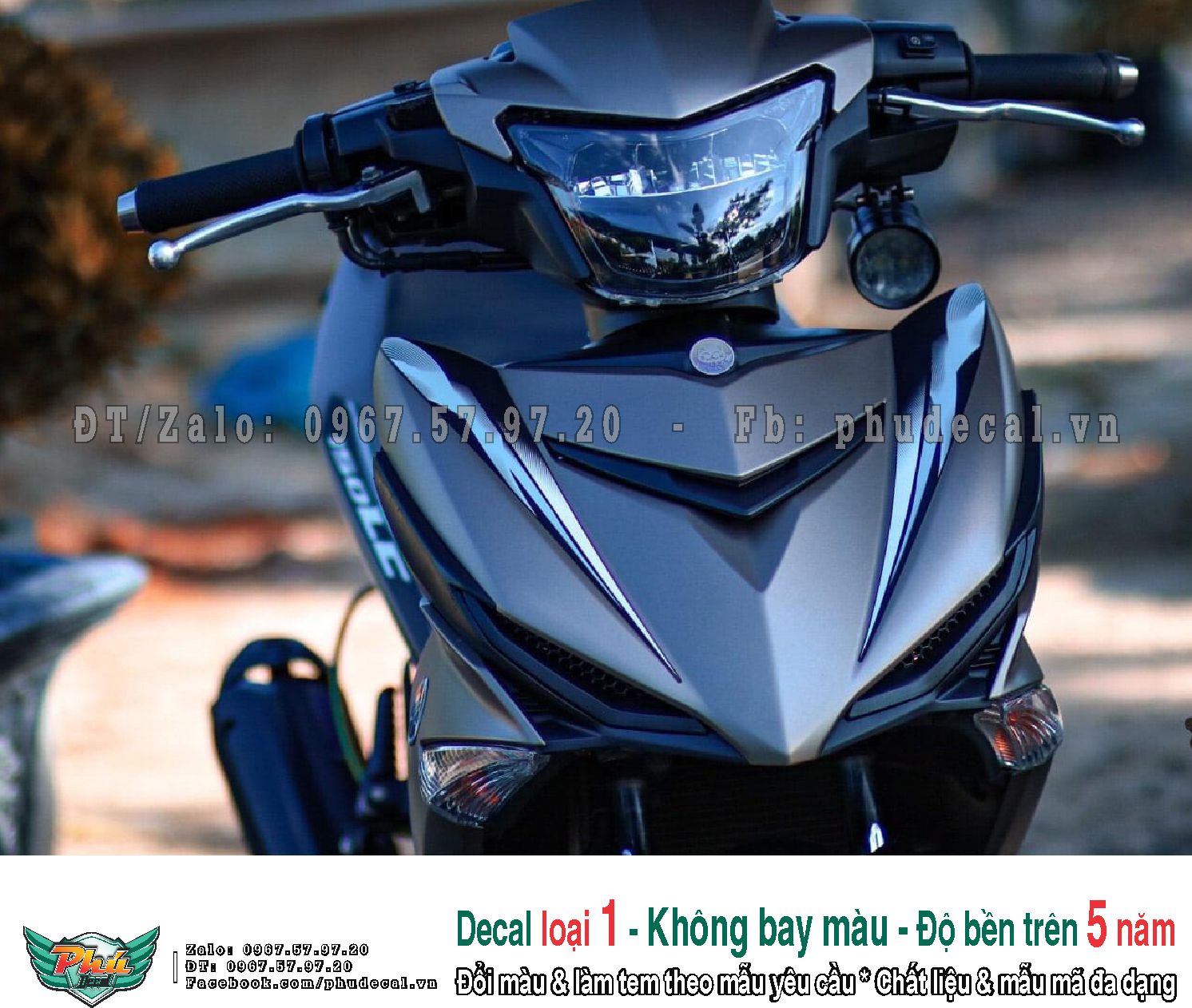 Tem rời Exciter 150 Lc xám 2021 (p)