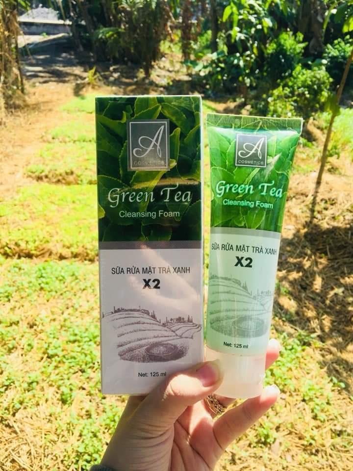 Sữa Rửa Mặt X2 Trà Xanh ACOSMETICS Phương Anh