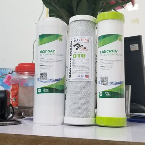 Lõi lọc nước 123 than hoạt tính(5pp,COB,CTO)