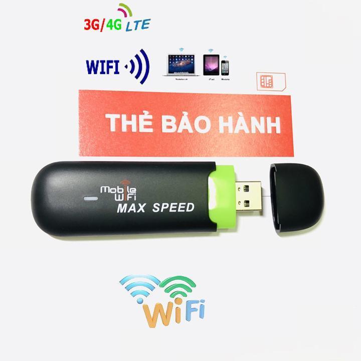 USB Dcom 3G Phát Wi fi Mobile wi fi Max Speed Tốc Độ 21Mbps – Dùng Đa Mạng