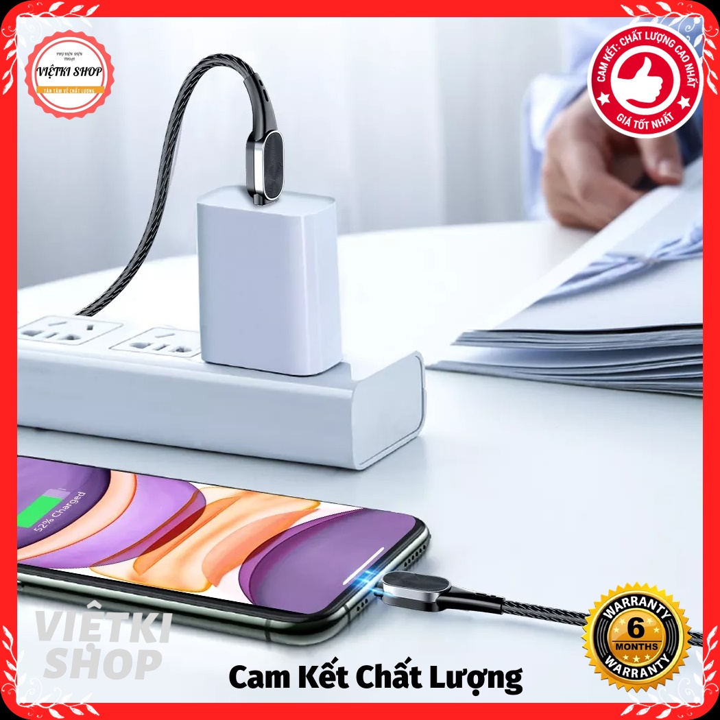(Giá Hủy Diệt) Cáp Sạc Nhanh 20W TypeC to Lighting Dùng Cho Iphone