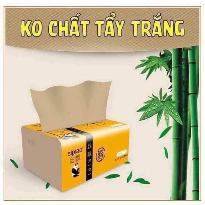 Combo 3 gói Giấy Ăn Gấu Trúc Sipao