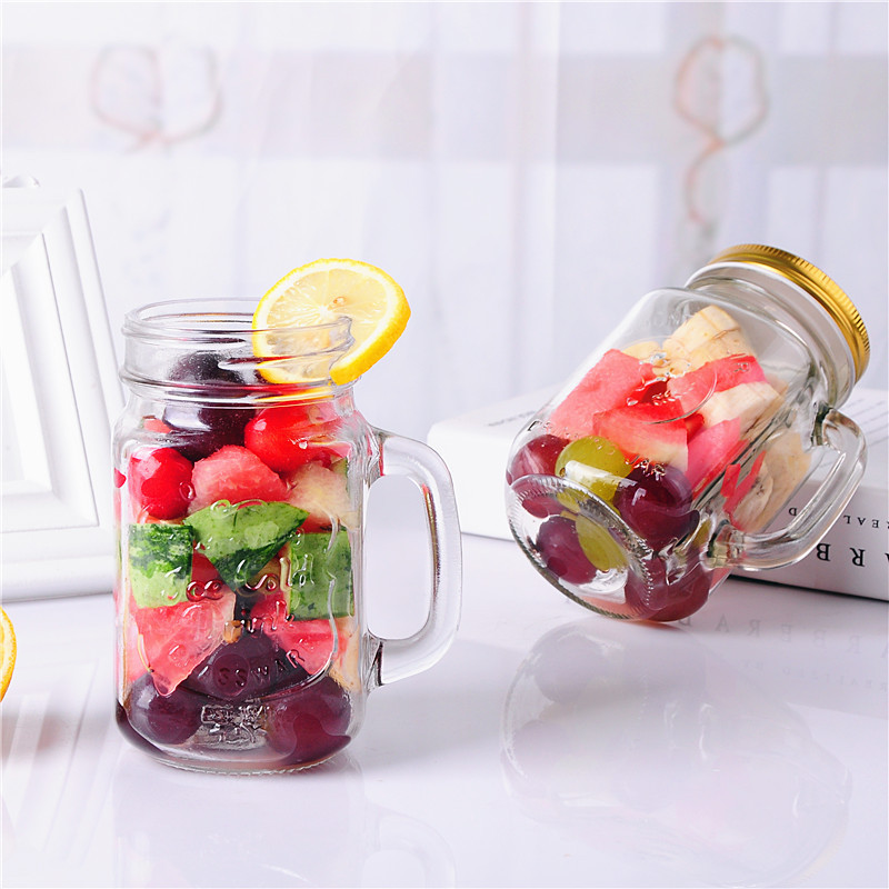 Ly Thuỷ Tinh Quai Trà Sữa 500ml