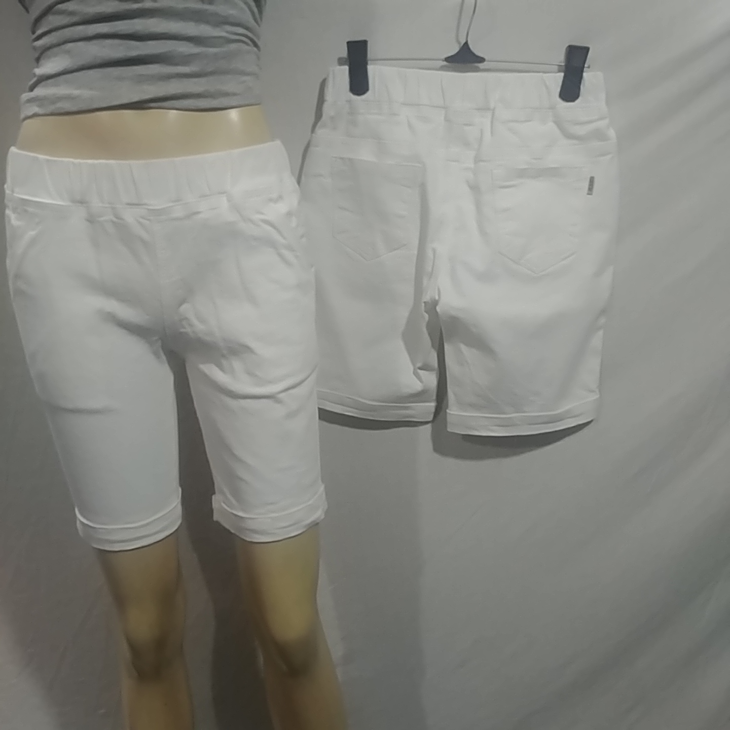 [HCM]quần jean kaki lưng thun lở đùi