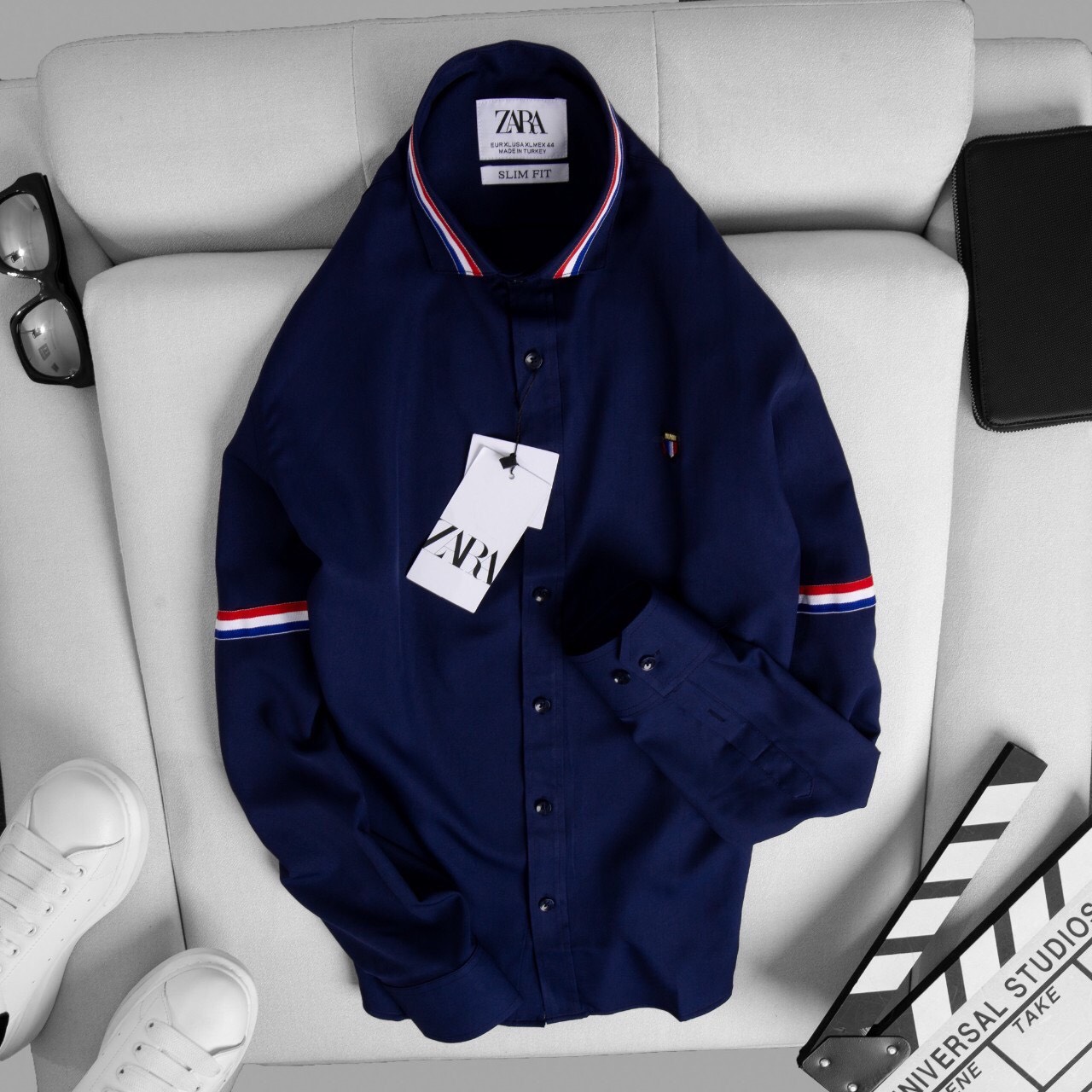 Áo Sơ Mi Nam Thêu Cao Cấp Hàng Full Tem Mạc Gói Hộp Chuẩn Shop  Hàng May Kỹ Tỉ Mỉ Chất Cotton Xịn Thời Trang Cao Cấp MoonA ASN51