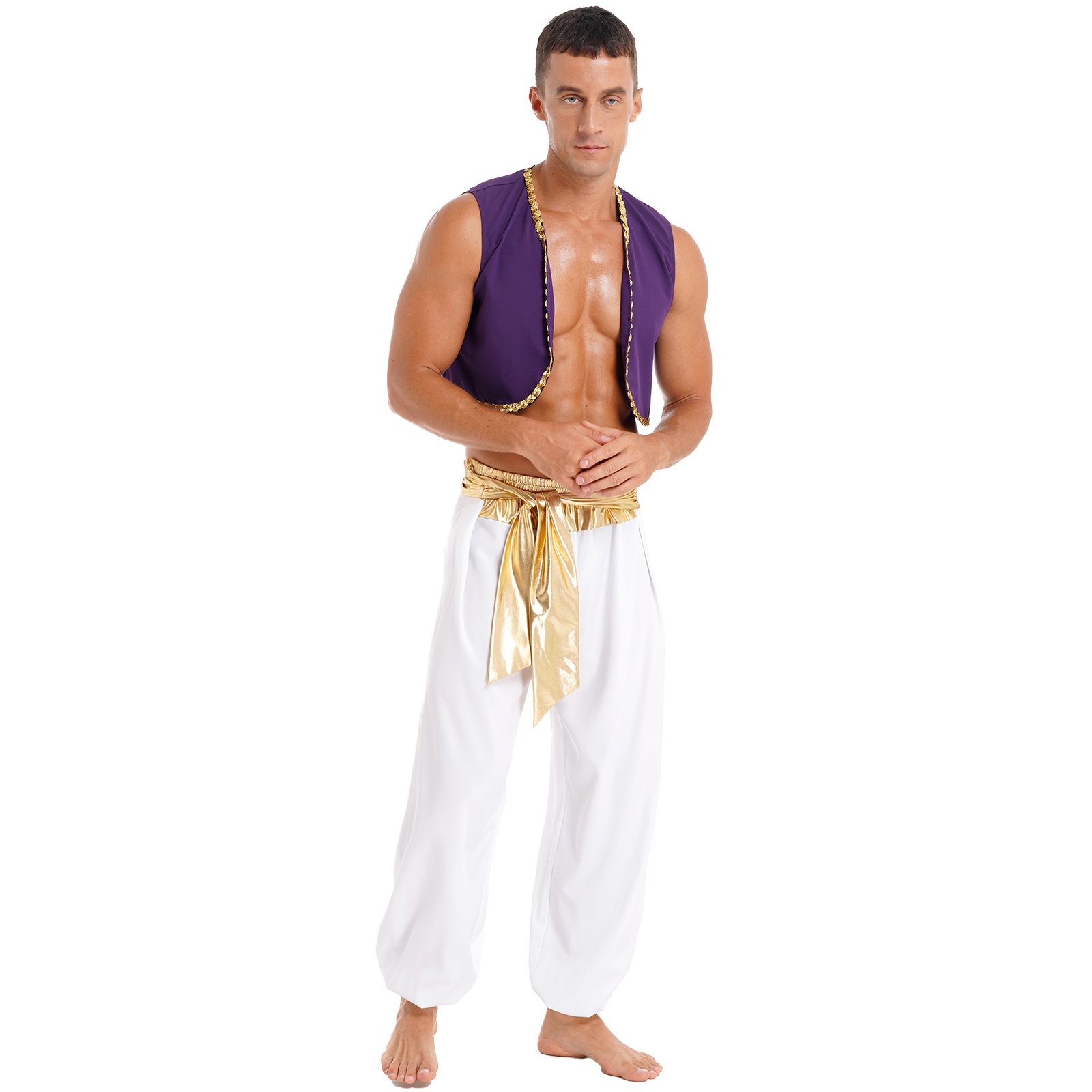 【cw】 Aladdin Mens Costume   2019 - Aliexpress